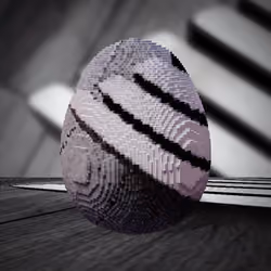 #395 - Voxel Eggs