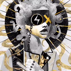 MEDUSA WOMAN by J_SKY. Crypto animals V3 #12