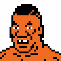 Iron Mike Tyson (White Background)