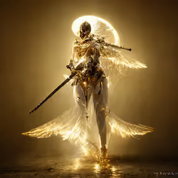 Futuristic Warrior 0012