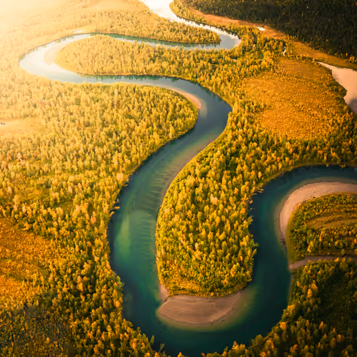 A Decade From Above #5 - Laponian Meander