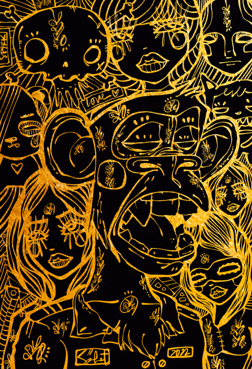 Ape Activated in Gold 2022 S@bet | 1 of 1 