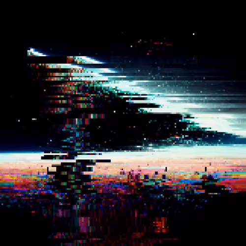 Glitching Through Space