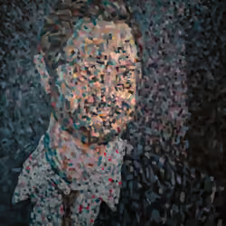 Self Portrait of the Artist, with Tics