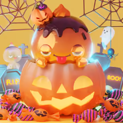 CNPcakeEX #00023 Halloween2022-Mitama Gold
