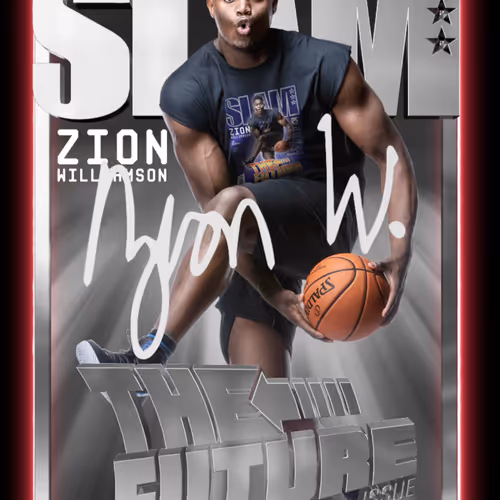 Zion Williamson: SLAM Future Issue PLATINUM AUTOGRAPHED (#1 of 1)