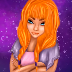 Red hair princess