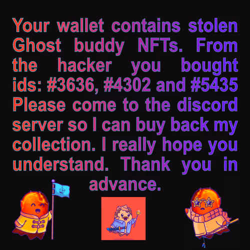 stolen nft notification