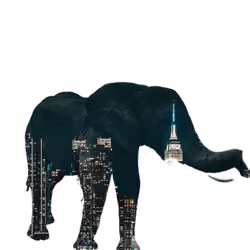 Invisible City Elephant #1