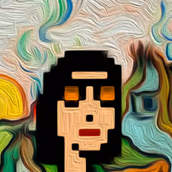 Van Gogh Punk #8526