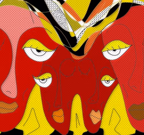 Nft Abstract Portrait