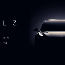 Tesla Model 3 announcement 3-31-16