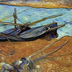stranded boat