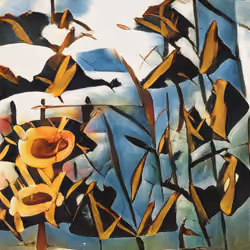 AI Generated cubism №89