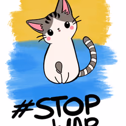 #stopwar cat