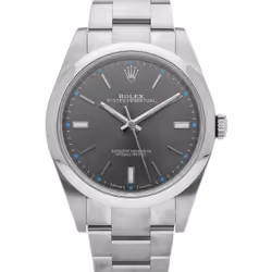 Rolex Oyster Perpetual 39mm Rhodium Dial 2018