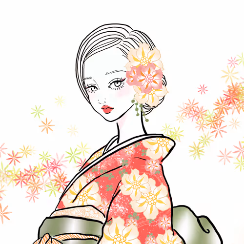 Kimono Kawaii Girls