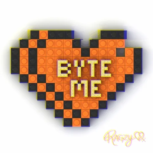 BYTE ME Candy Heart #025