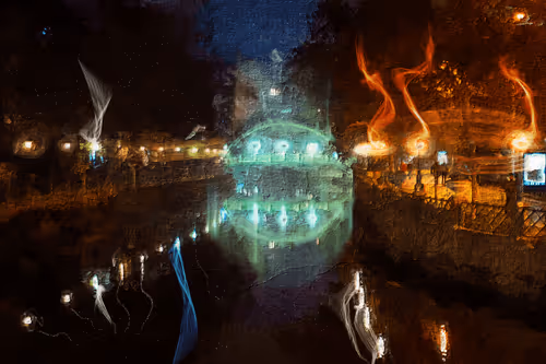 Mixed Media by Silky Way Art