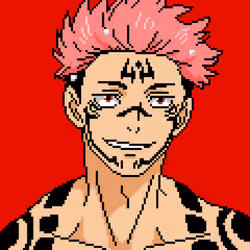 Yuji Itadori PixelFace