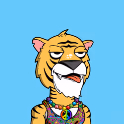 Grouchy Tiger Social Club #7477