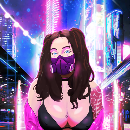 cyberpunk girl 