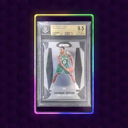 2017-18 PANINI PRIZM #16 JAYSON TATUM BGS 9.5 GEM MINT 0011685702