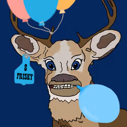 8 Frisky Deer