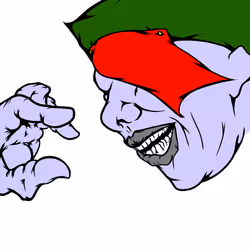 laugh face #5