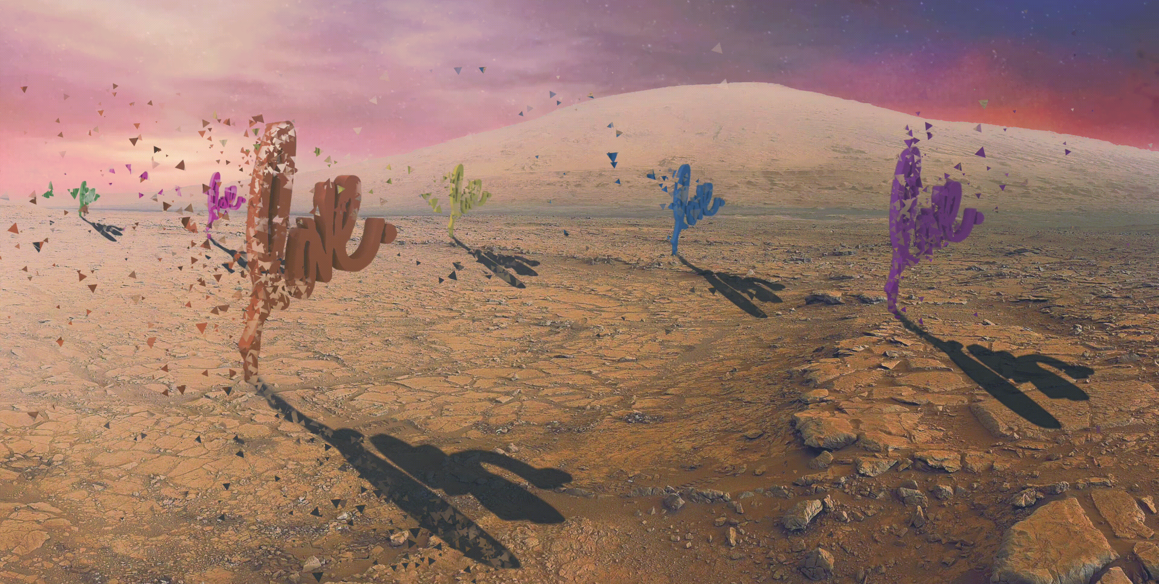 Martian Sunset