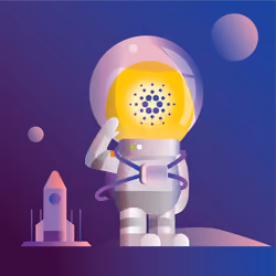 Cardano ready to the moon.