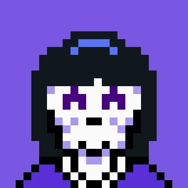 Kawaii SKULL #7119