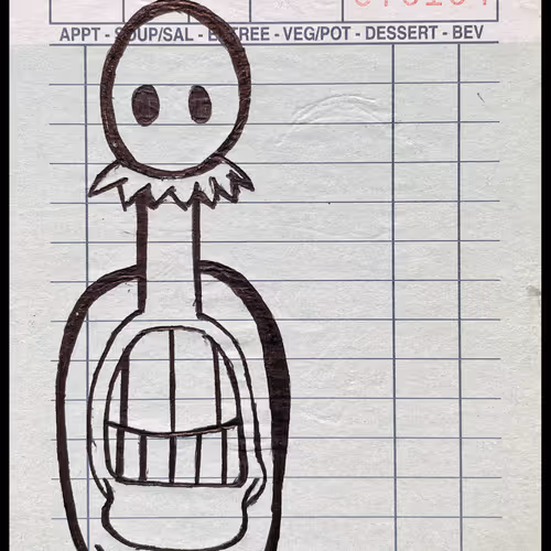 Guest Check Sketch #025/075