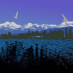 Vancouver Dreamscape: A Vectorized Odyssey