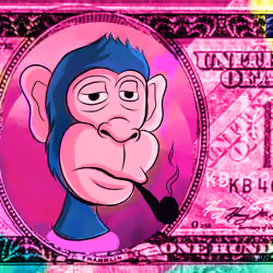 Colorful $100 Ape NFT