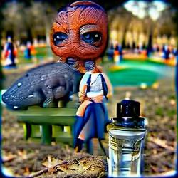 a friend in the park