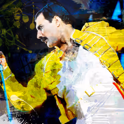 NFT Celebrities Freddie Mercury #nft026