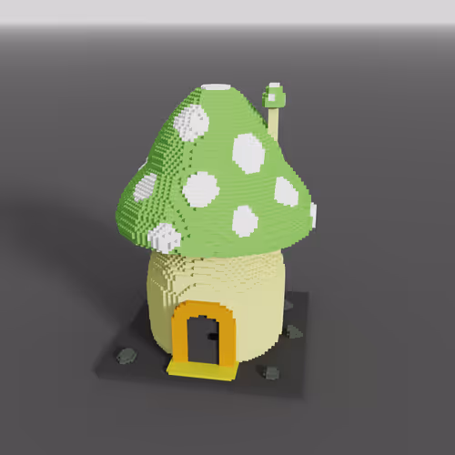 Voxelity Mushroomhouses