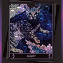 Sugar // Psychedelic Kitties // Rare Card