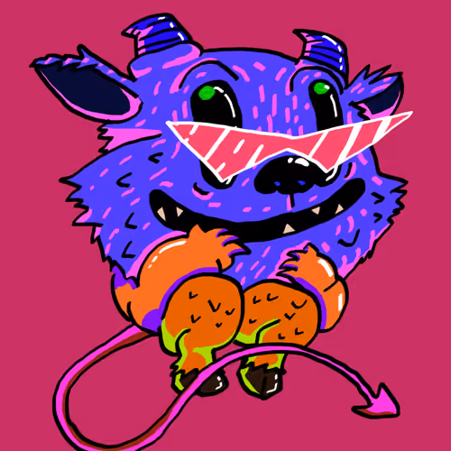 BABY SATAN #9 Pink fasion Glasses