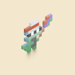 tiny dinos 3D #68 [6055]