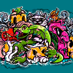 FEELINE WALL #2: MAD FEELINE