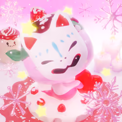 CNPcake #00191 Mitama-Pink-Omen