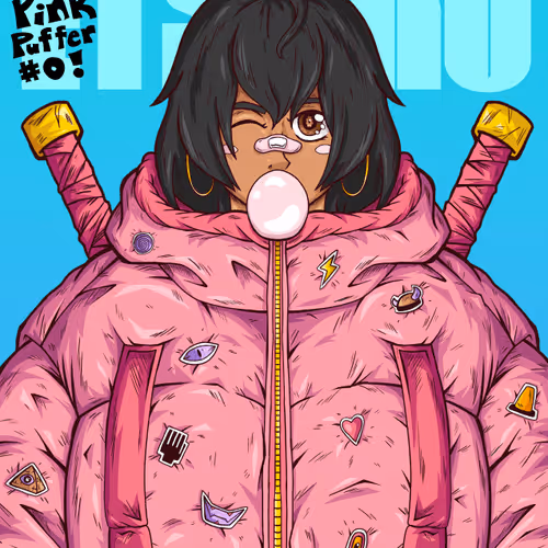 Pink Puffer Etsuko