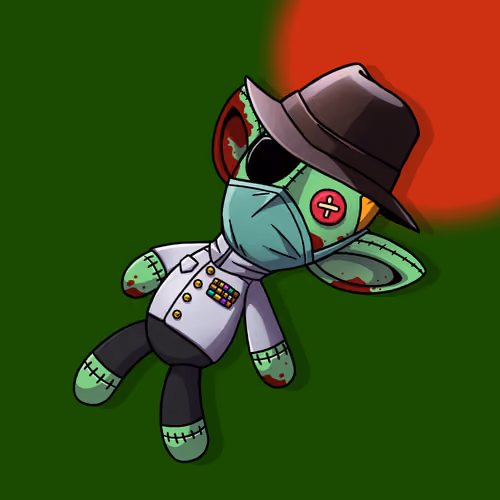 #774 Sneaky Vampire Teddy