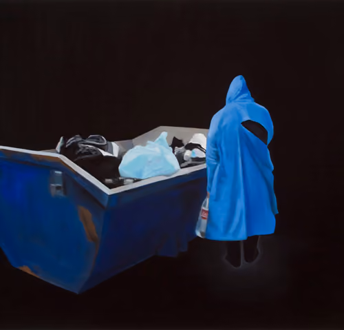 Dinner of a Homeless II. 2011,