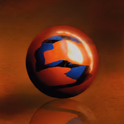 Orange marble