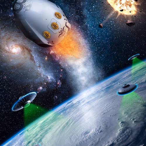 Bitcoins journey to the moon
