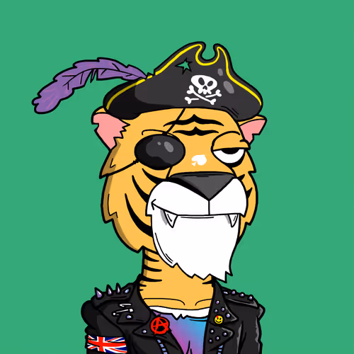 Grouchy Tiger Social Club #3127