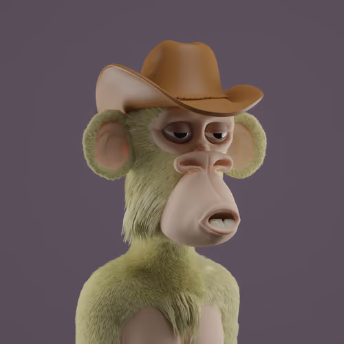 3D Bored Ape Club #241
